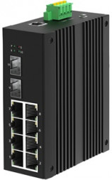 Коммутатор PoE промышленный управляемый PRIORAT PRT-SG-1208PMI