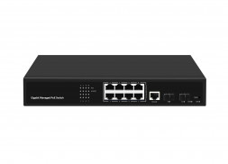 Коммутатор PoE управляемый PRIORAT PRT-SG-1208PM