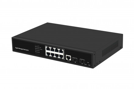 Коммутатор PoE управляемый PRIORAT PRT-SG-1208PM